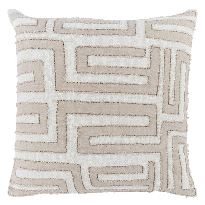 Mateo Natural/Ivory Pillow