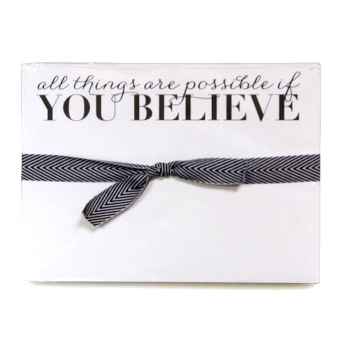 "All Things Are Possible" Slab Pad