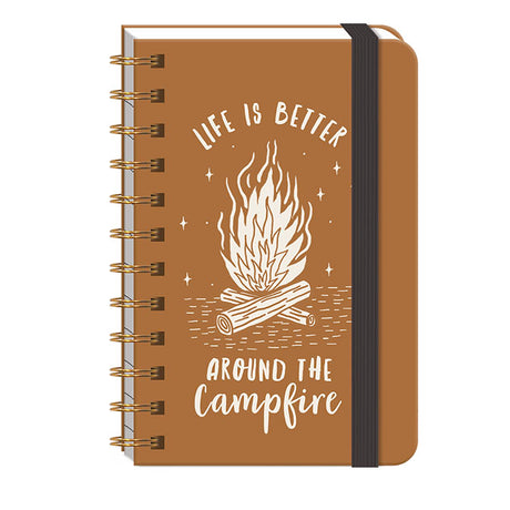 Camping Spiral Pocket Notebook