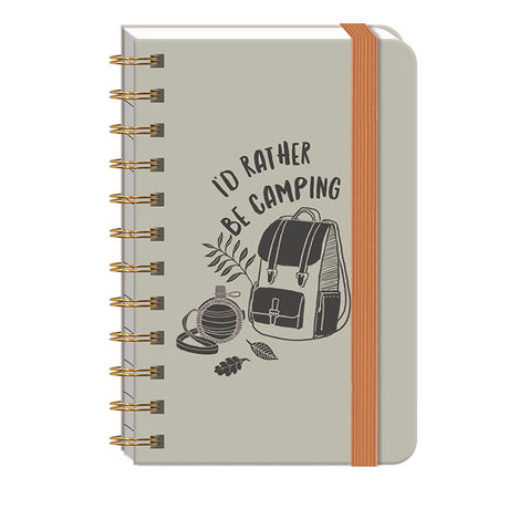 Camping Spiral Pocket Notebook