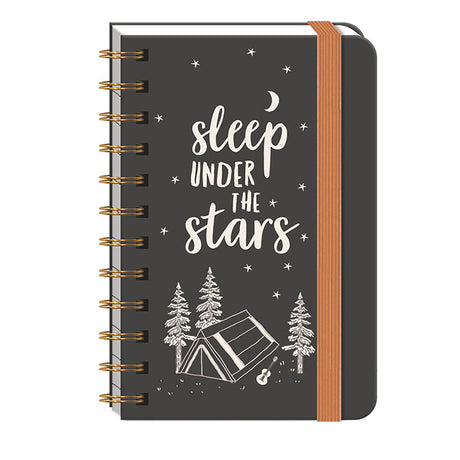 Camping Spiral Pocket Notebook