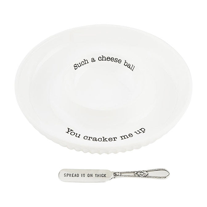 Cheese Ball Dish Set