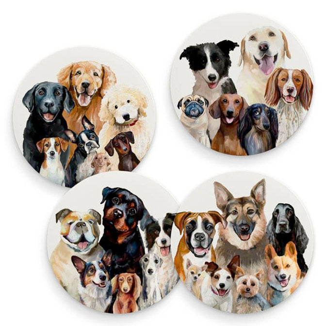 Best Friend - Dog Bunch Assorted Coasters