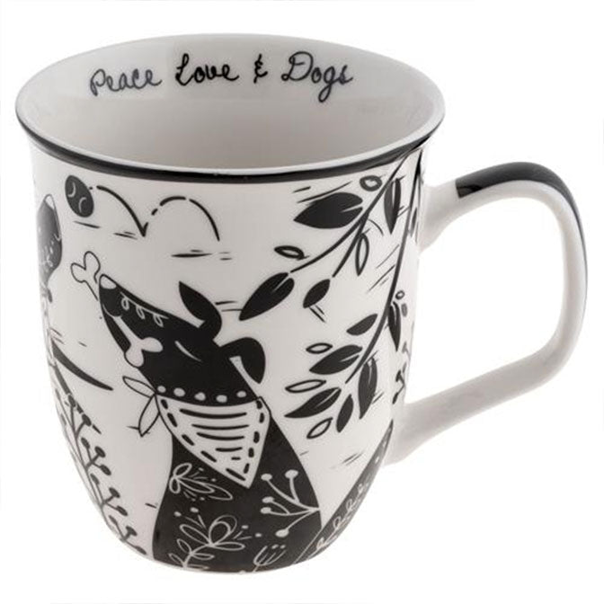 Boho Dog Mug