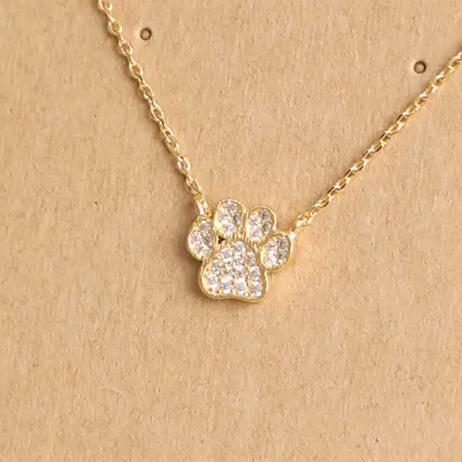 Your Dog's or Cat's Paw Print Heart in Solid 14 Karat Gold. Email us y –  Luxe Design Jewellery