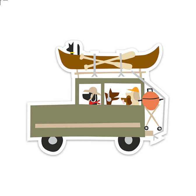 Dog Expedition Sticker