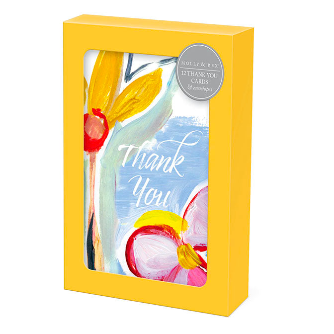 Floral Thank You Notes