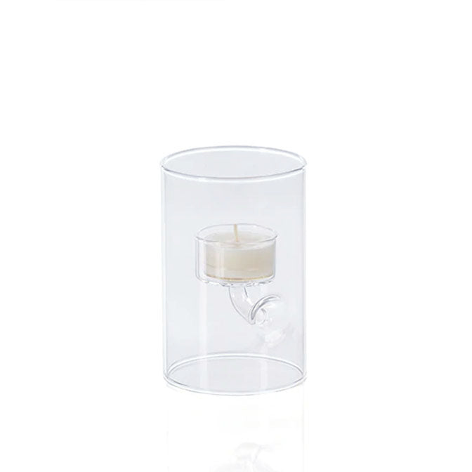 Glass Tealight Holder/Hurricane Small