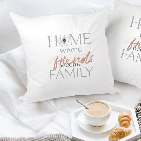 Home Where Friends Pillow