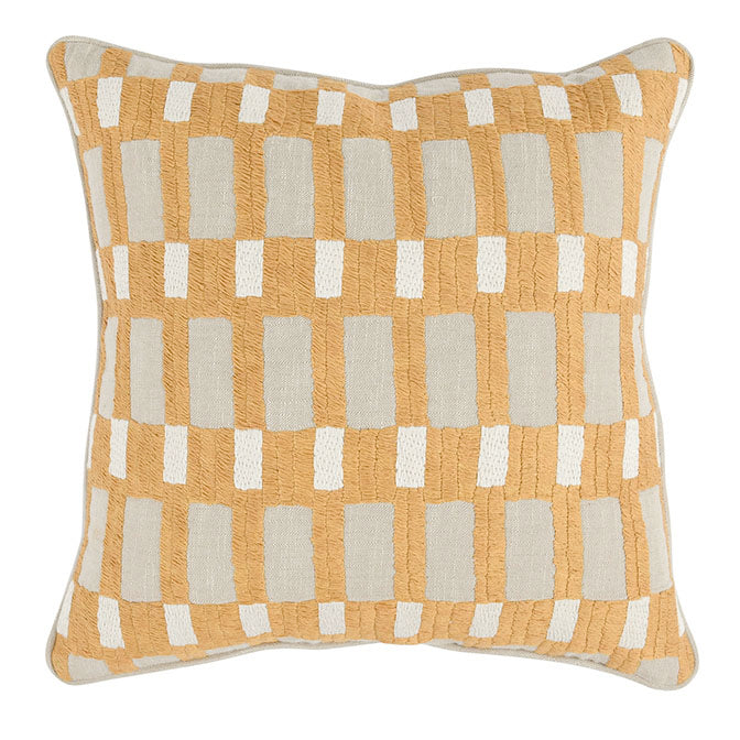 Jaxon Plantain Yellow Pillow