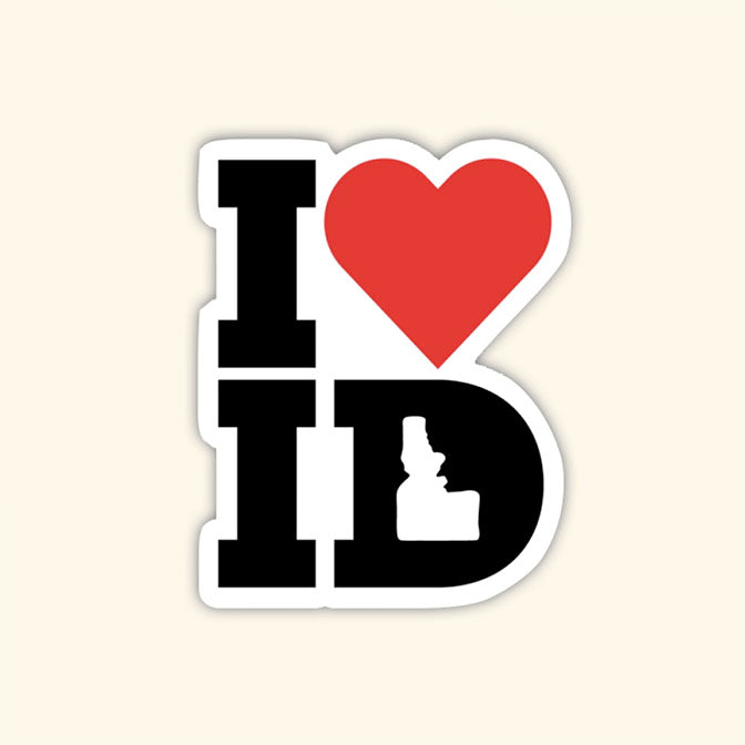I Love Idaho Sticker