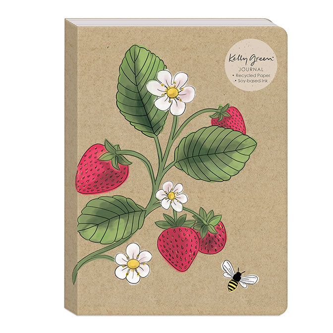 Orchard Strawberries Softcover Journal