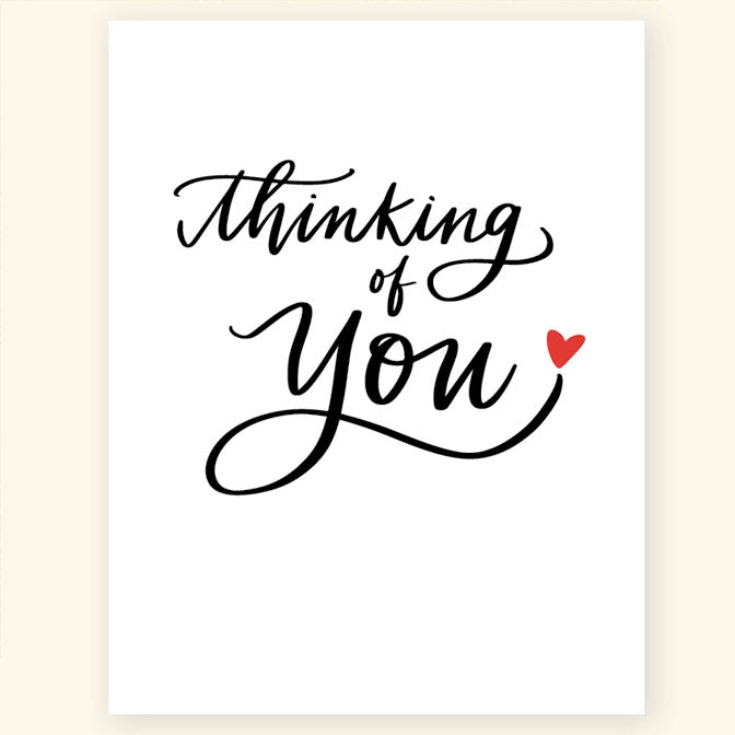 'Thinking of you' Greeting Card