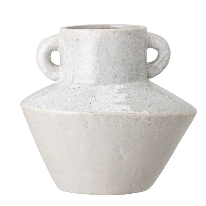 Stoneware Vase with Handles