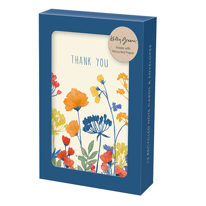 Wildflowers Thank You Notes
