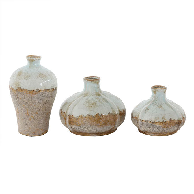 Distressed Terra-Cotta Vases