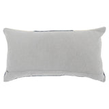 Kass Night Blue/Gray Lumbar Pillow