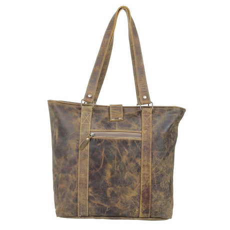 Sand Dunes Leather and Hairon Bag