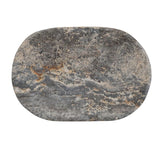 Oval Travertine Soap Dish