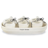 Triple Threat Circa Cracker Bowl Set