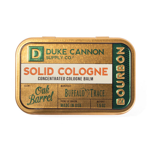 Bourbon Solid Cologne