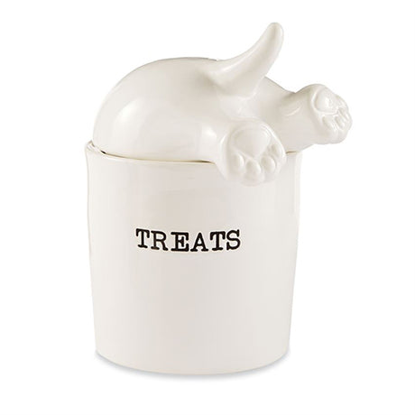 Dog Tail Treat Canister