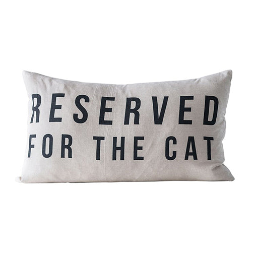 Cotton Cat Pillow