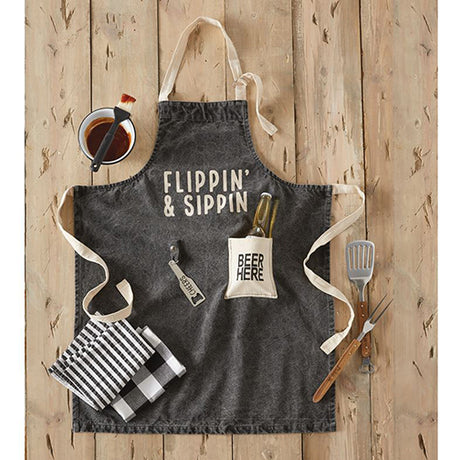 Flippin & Sippin Apron