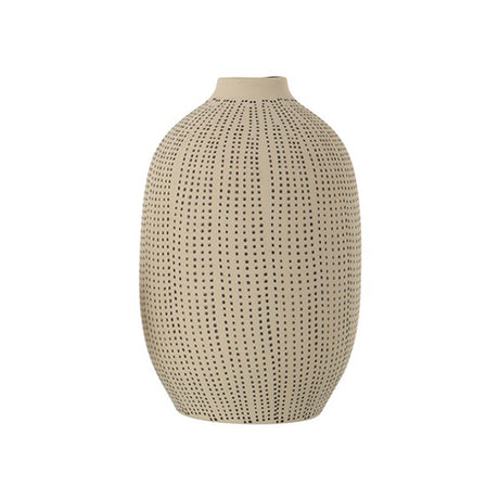 Stoneware Textured Vase