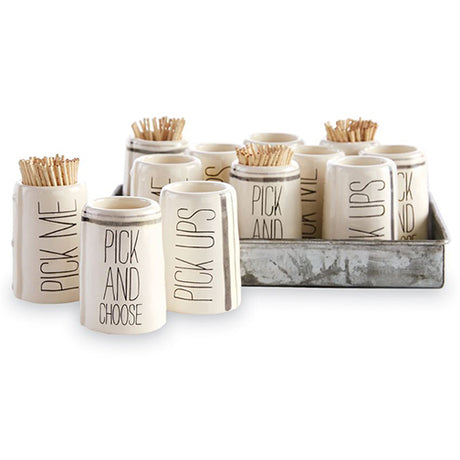 PICK UPS Toothpick Holder