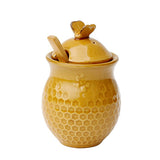 Stoneware Honey Pot