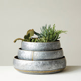 Galvanized Metal Bowls