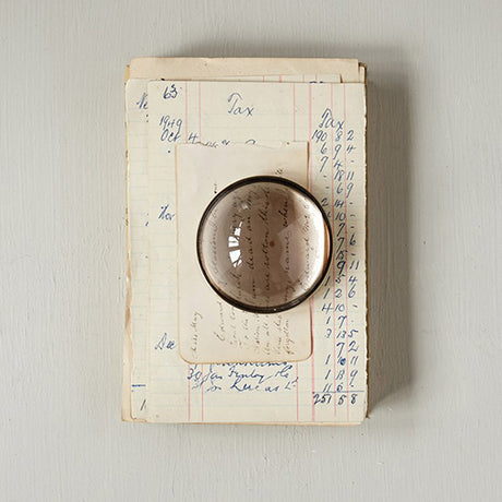 Paperweight/Magnifying Glass