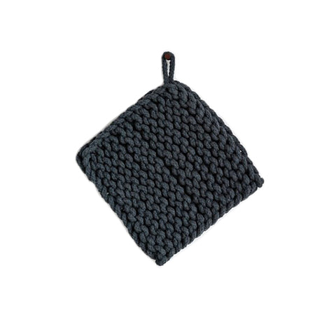 Rich Tones Square Cotton Crocheted Pot Holder
