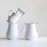 Vintage Reproduction Stoneware Pitcher