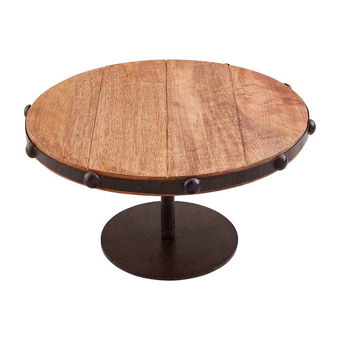 Wood and Metal Beaded Riser