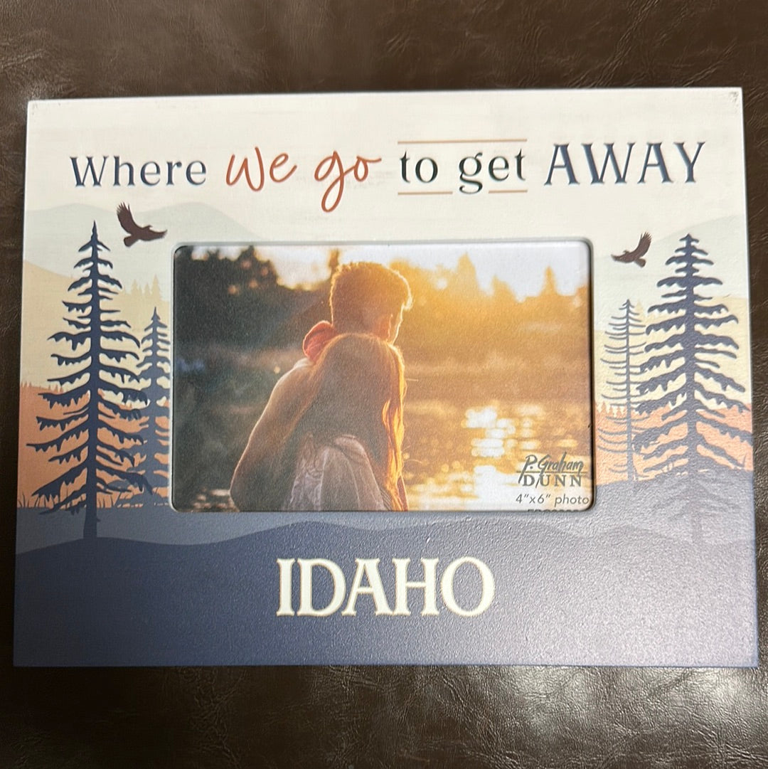 Where We Go To Get Away (Insert) Coast 2 Coast Photo Frame (4x6 Photo)
