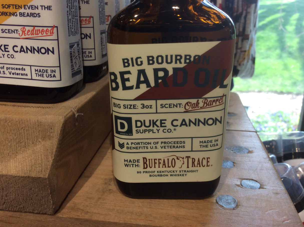 Big Bourbon Beard Oil 3oz.